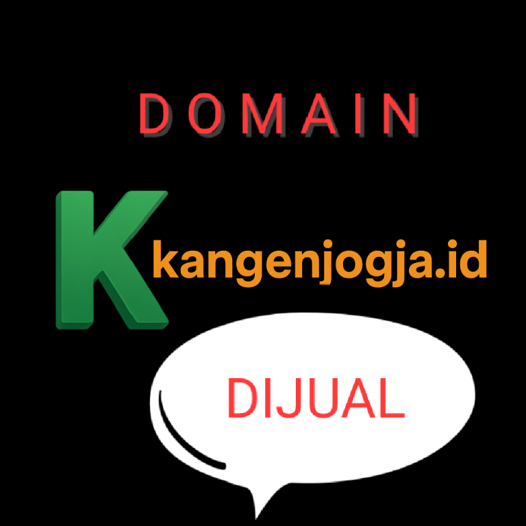 Domain kangenjogja.id Dijual